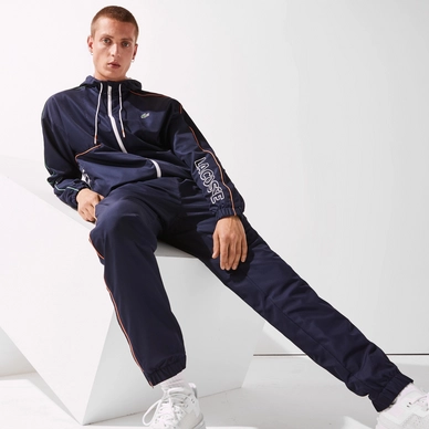 Lacoste trainingspak online donkerblauw